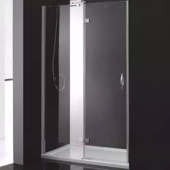 Душевая дверь Cezares Bergamo 100 хром стекло прозрачное
