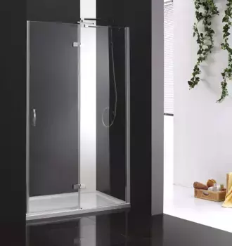 Душевая дверь Cezares Bergamo 120 хром стекло прозрачное