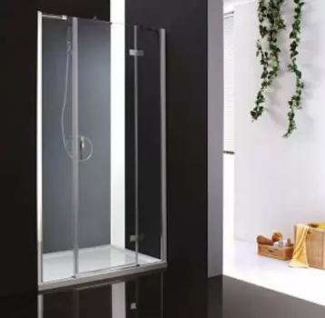 Душевая дверь Cezares Bergamo 170 хром стекло прозрачное