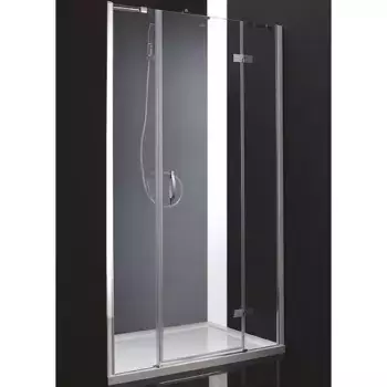 Душевая дверь Cezares Bergamo 175 хром стекло прозрачное