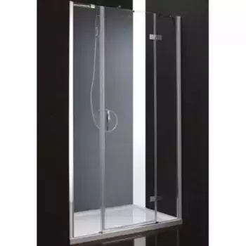 Душевая дверь Cezares Bergamo 185 хром стекло прозрачное