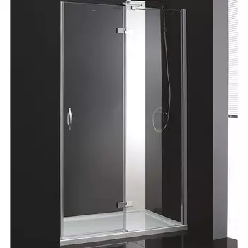 Душевая дверь Cezares Bergamo 90 хром стекло прозрачное