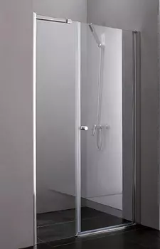 Душевая дверь Cezares Elena 100 хром стекло рифленое