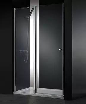 Душевая дверь Cezares Elena 110 хром стекло прозрачное