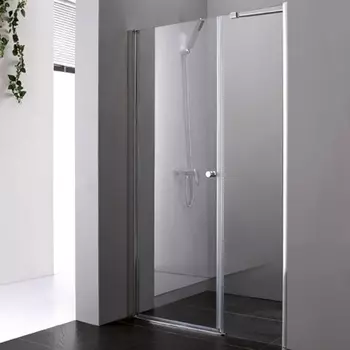 Душевая дверь Cezares Elena 120 хром стекло прозрачное