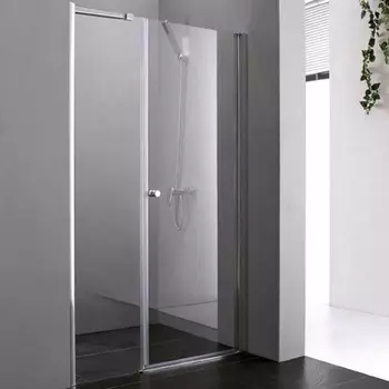 Душевая дверь Cezares Elena 120 хром стекло рифленое