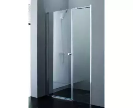 Душевая дверь Cezares Elena 140 хром стекло прозрачное