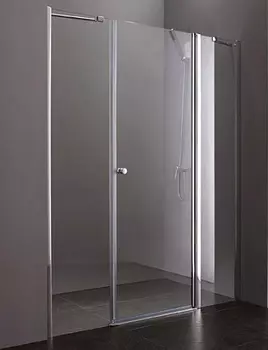 Душевая дверь Cezares Elena 165 хром стекло прозрачное
