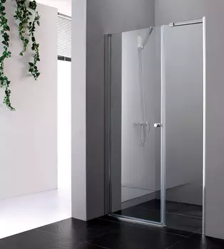 Душевая дверь Cezares Elena 173 хром стекло прозрачное