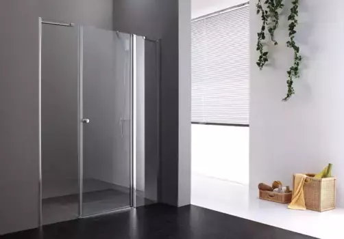 Душевая дверь Cezares Elena 175 хром стекло прозрачное