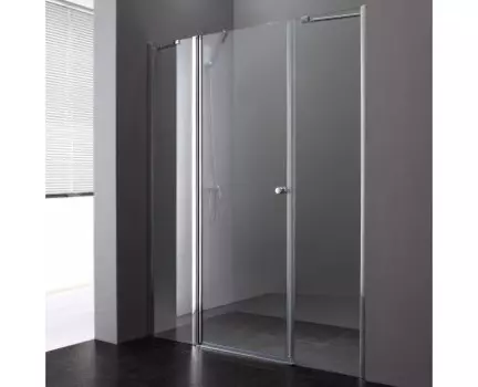 Душевая дверь Cezares Elena 185 хром стекло прозрачное