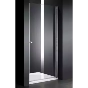Душевая дверь Cezares Elena 80 хром стекло прозрачное