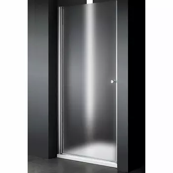 Душевая дверь Cezares Elena 90 хром стекло рифленое