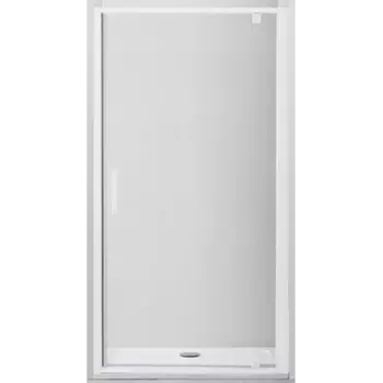 Душевая дверь Cezares Relax 90 белая стекло прозрачное