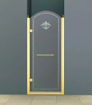 Душевая дверь Cezares Retro 88 см (RETRO-B-1-90-CP-G-L)