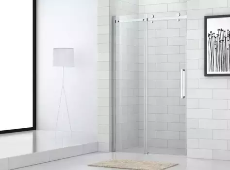 Душевая дверь Cezares Stylus m 130 хром стекло прозрачное