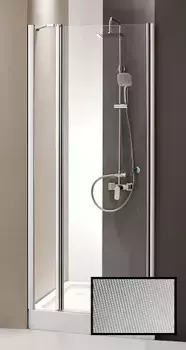 Душевая дверь Cezares Verona 100 хром стекло рифленое