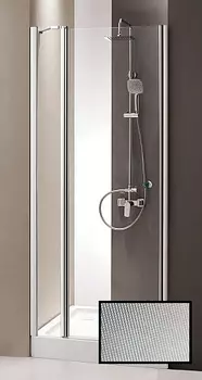 Душевая дверь Cezares Verona 100 хром стекло рифленое