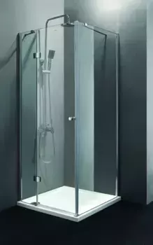 Душевая дверь Cezares Verona 120 хром стекло рифленое