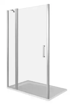 Душевая дверь Good Door Fantasy 130х185 профиль хром стекло прозрачное