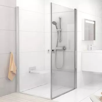 Душевая дверь Ravak Chrome 90 профиль хром, стекло прозрачное