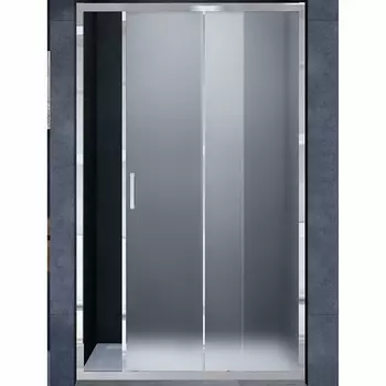 Душевая дверь в нишу Vincea Alpha VDS-3AL150MT 150 см, стекло текстурное, хром