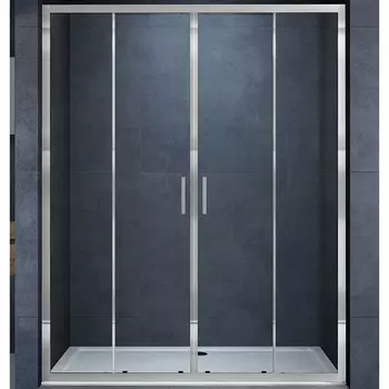 Душевая дверь в нишу Vincea Alpha VDS-3AL2180CL 180 см, стекло прозрачное, хром