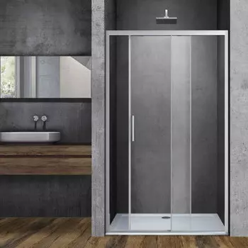 Душевая дверь Vincea Soft 160 хром стекло прозрачное