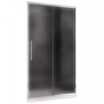 Душевая дверь в нишу Abber Schwarzer Diamant AG30140MH 140 см, профиль хром, стекло матовое