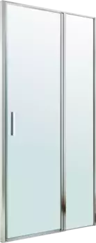Душевая дверь в нишу Berges Legos LS-2 100х195 профиль хром, стекло прозрачное