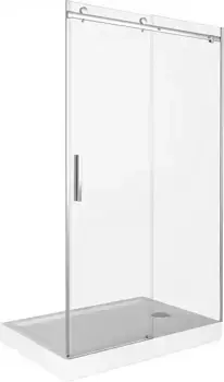 Душевая дверь в нишу Good Door Altair 140х195 профиль хром стекло прозрачное