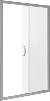 Душевая дверь в нишу Good Door Infinity 110х185 профиль хром стекло прозрачное