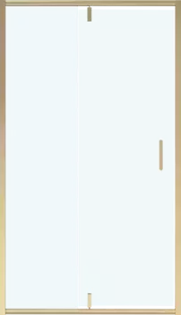 Душевая дверь в нишу Niagara Nova NG-43-9AG 90 см профиль золото, стекло прозрачное