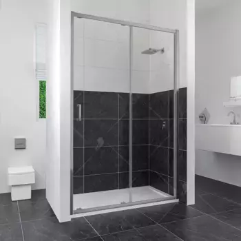 Душевая дверь в нишу RGW Classic CL-14 120, профиль глянцевый хром