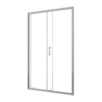 Душевая дверь в нишу Taliente 120x195 профиль хром стекло прозрачное