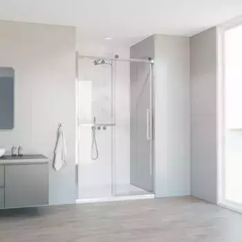 Душевая дверь в нишу Vincea Como Soft VDS-1CS120CL 120 см профиль хром