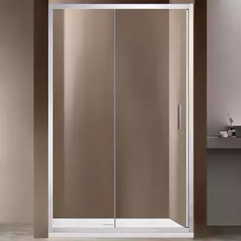 Душевая дверь в нишу Vincea Garda VDS-1G105CL 105 см, профиль хром, стекло прозрачное