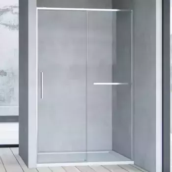 Душевая дверь в нишу Vincea Slim Soft VDS-1SS150CL 150 см профиль хром, стекло прозрачное