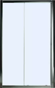 Душевая дверь в нишу Weltwasser WW200 200S2-120 120х185 10000001234 профиль хром, стекло прозрачное