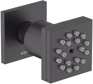 Душевая форсунка AQUATEK AQ2098MB матовая черная