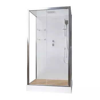 Душевая кабина Acquazzone Bogema 110х80 хром