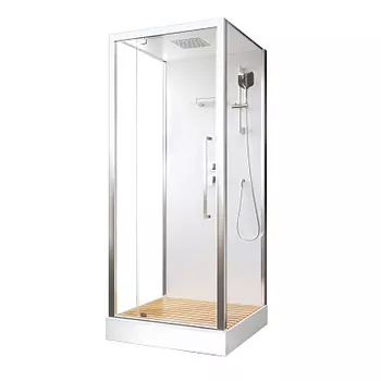 Душевая кабина Acquazzone Nikita 100х100 хром