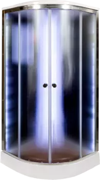 Душевая кабина Deto B09S LED BLACK