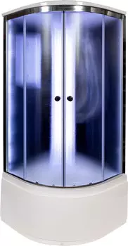 Душевая кабина Deto B 100х100 (B10SLEDBLACK)