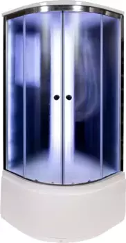 Душевая кабина Deto B 90х90 (B90SLEDBLACK)