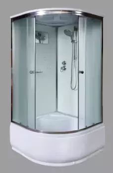 Душевая кабина DETO D10S с высоким поддоном, с сиденьем