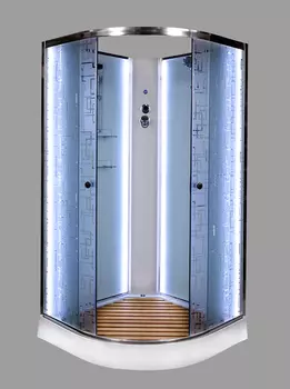 Душевая кабина Deto ЕМ1580N LED