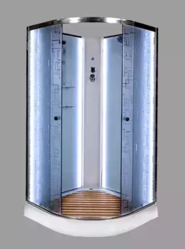 Душевая кабина Deto ЕМ1590N LED