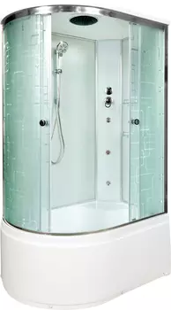 Душевая кабина DETO EM4511RGM с высоким поддоном, с сиденьем