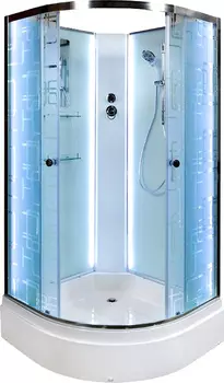 Душевая кабина Deto EM 100х100 (EM2710NLED)